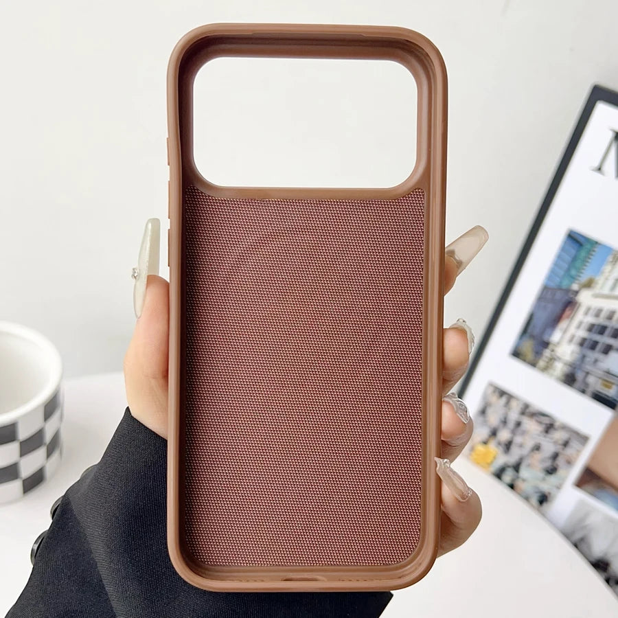 High Quality Original Technology Woven Case For IPhone 17 16 15 14 13 Pro Max 17 Air Official For Magsafe Magnetic Protect Cover