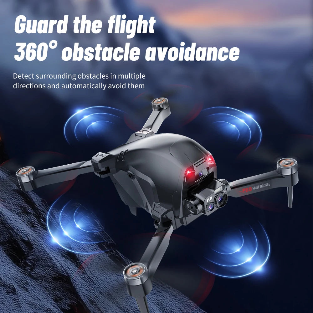 CS16 Dual Camera Drone with 4-Side Obstacle Avoidance for Beginners