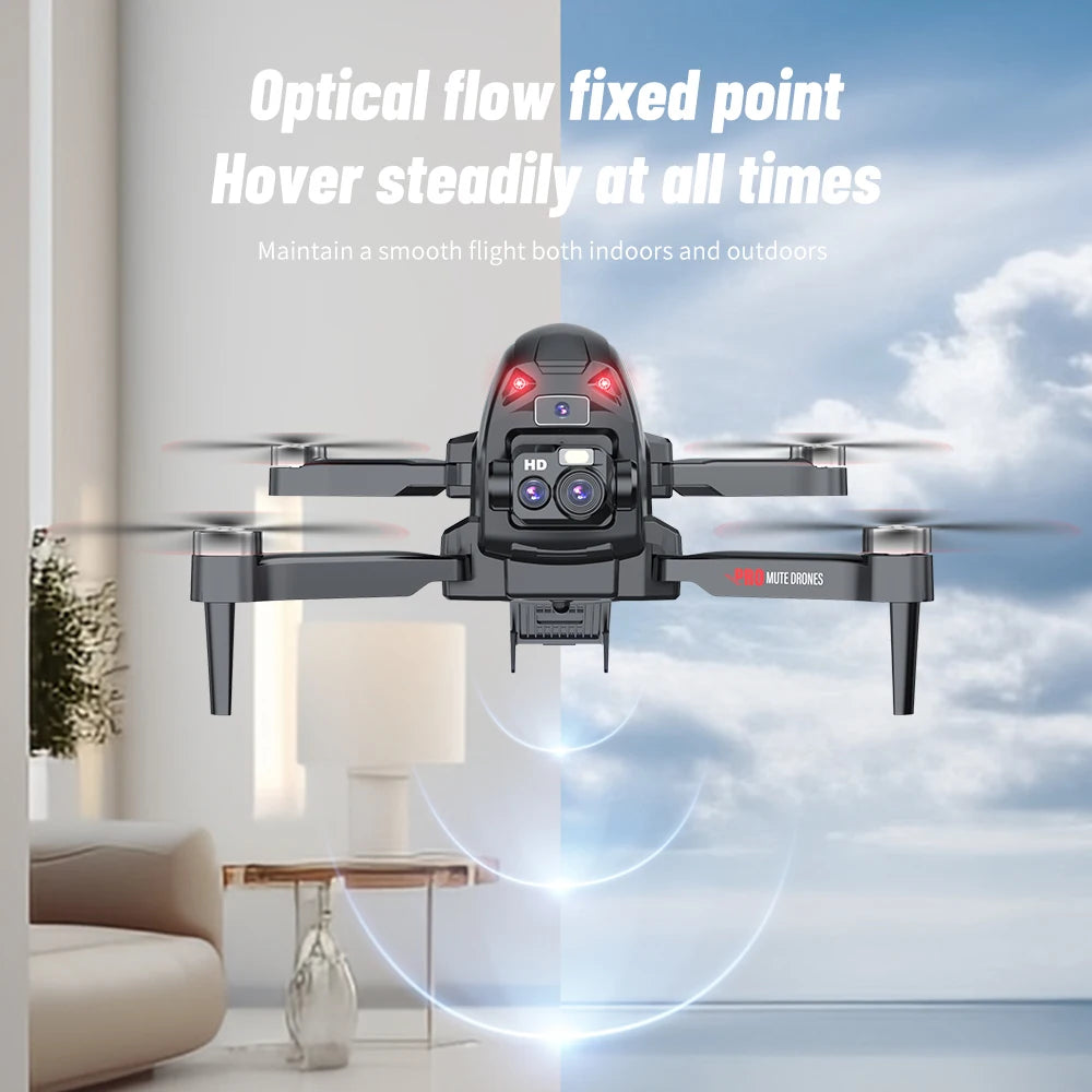 CS16 Dual Camera Drone with 4-Side Obstacle Avoidance for Beginners